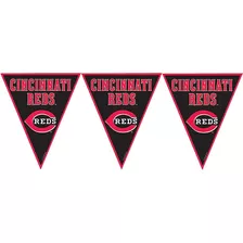 Cincinnati Reds Major League Baseball Pennant Banner - 12 Pi