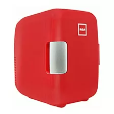 Rca Mini Refrigerador Rc-4r, 4 L, Rojo,,