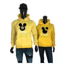 Sudaderas Pareja Amor Y Amistad Dúo Disney Personalizado