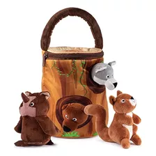 My Talking Plush Forest Animals Toy Set | Incluye 4