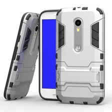 Case Protector Touch Armor Ironman Moto G 3era Generacion