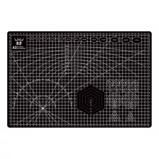 Base Tabla Tablero De Corte A3 Medidas 45x30 Cm Patchwork Color Negro