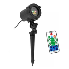 Espeto Projetor Laser Jardim -controle-original Pisca 3d Led