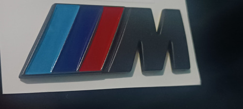 1 Emblema Serie M Sirve A Bmw De Lujo Negro 8 Cm X 3 Cm  Foto 3