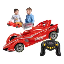 Brinquedo Carrinho De Corrida Controle Remoto Com 7 Funções