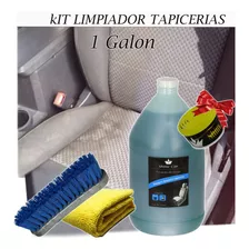 Kit Limpieza Profesional Apc Limpiador Telas Tapicerías 3.7l