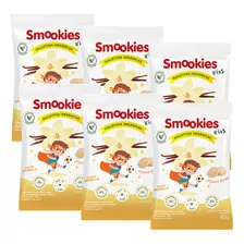 Galletitas Smookies Kids Organicas Vainilla 120 Gr. Pack X6