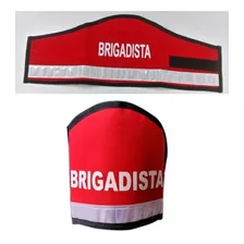 Brazalete Para Brigadista Rojo Y Franja Reflectiva Medellin