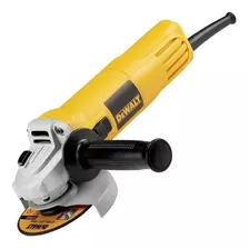 Miniesmeriladora Angular Dewalt Dwe4118 De 50 hz Color Amarillo 950 W 220 V + Accesorio