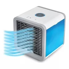 Climatizador Ar Ventilador Cool Luminaria Agua Gelado Cooler