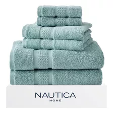 Nautica - Juego De Toallas De Baño De 6 Piezas, Absorbente.