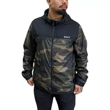 Chamarra Rompevientos Casual Dnky Impermeable Para Hombre 