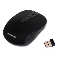 Mouse Sem Fio Multilaser Mo277, Usb, 2.4ghz, Preto