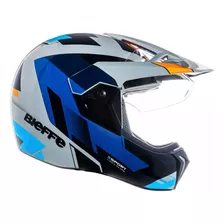 Capacete Moto Bieffe 3 Sport Adventure 3 Em 1 Cross Drift 