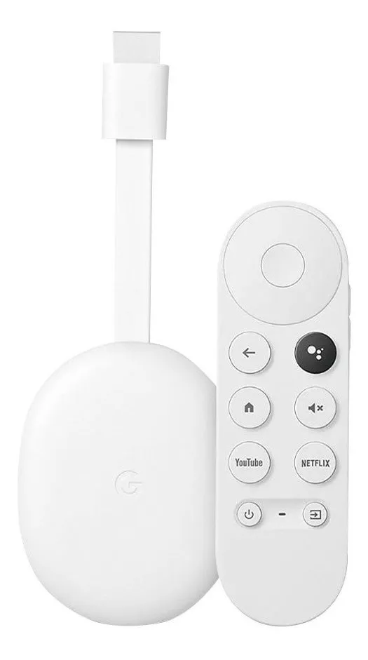 Google Chromecast Con Google Tv 4k Asistente Por Voz Loi