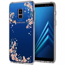 Samsung Galaxy A8 Spigen Liquid Crystal Blossom Carcasa