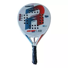 Paleta Padel Whip Hybrid Blanco Azul Naranja