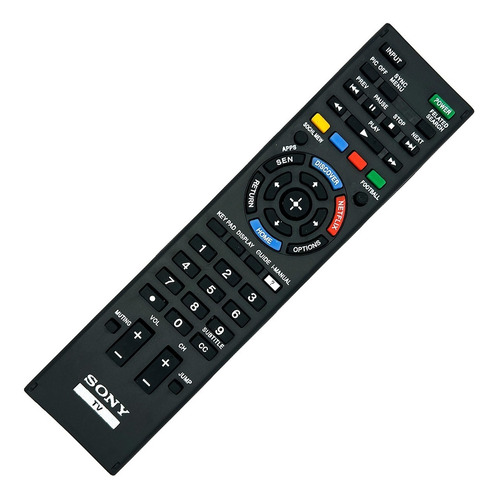 Control Remoto Sony Smart Tv Pantalla Netflix + Funda Y Pila