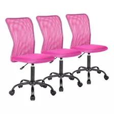 Silla De Oficina, Silla De Computadora Con Soporte Lumbar, S