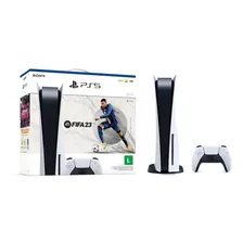 Sony Playstation 5 Cfi-11 825gb Fifa 23 Bundle Cor Branco E Preto