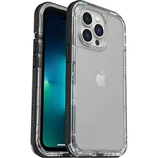 Funda Para iPhone 13 Pro Negro Crystal (transparente/negr-02