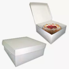 Cajas Para Tortas Sandwiches De Miga 30x30x11.8 Pack X 50 U