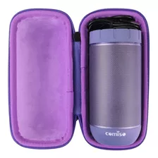 Estuche Rigido Para Altavoz Comiso X26 - Violeta Y Negro