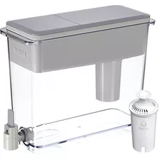 Dispensador De Agua Con Filtro De Plastico Libre Bpa Gris