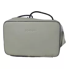 Bolso Pequeño Blanco Tipo Cuero