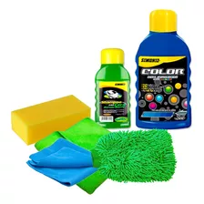 Kit De Tratamiento De Pintura Para Auto Azul Simoniz Cera