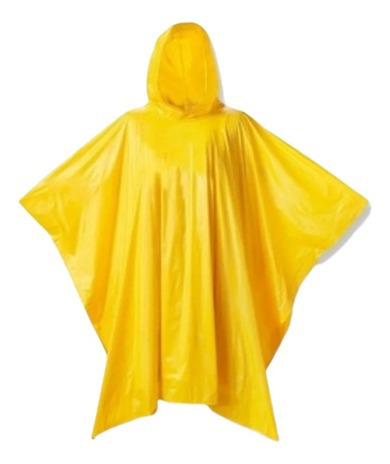 Impermeable Tipo Poncho 300 Micras