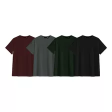 Paquete De 4 Playeras Oversize Ideal Para Todo Clima Comodas