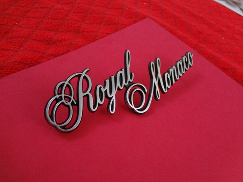 Emblema Dodge Royal Monaco Original (b) Foto 2