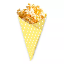 Cono Pochoclero X12 Lunarescolores Pop Corn- Ciudad Cotillón