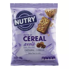 Barra De Cereal Nutry Proteinbar Sabor Avelã Cobertura Chocolate 22 G