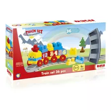 Set Tren Bloques Dolu