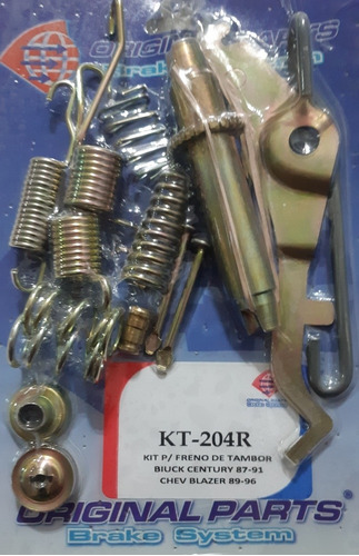 Kit Freno Tambor Chevrolet Biuck Century 87-91 Kt-204 R/l Foto 2