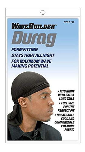 Wavebuilder Durag - Negro