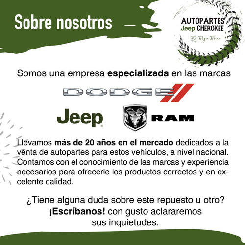 Casquetes Biela Dodge Journey- Jeep Compass Motor 2.4 Std Foto 2