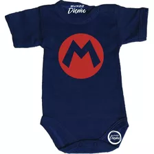 Ropa Body Para Bebé Guagua Mario Bros