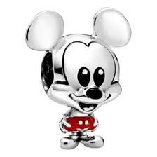 Charm Mickey Mouse Alta Calidad Plata Fina 925 