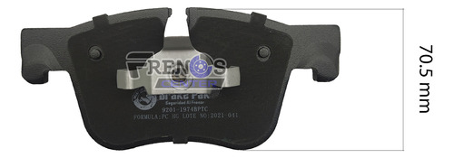 Pastilla Freno Del Brake Pak Para Citroen C5 Foto 7