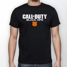 Remera Call Of Duty Black Ops 4 Gamers Algodón Ps4 Logo
