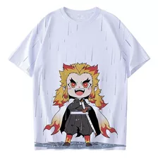 Camiseta Cosplay De Demon Slayer Kimetsu No Yaiba Pillars