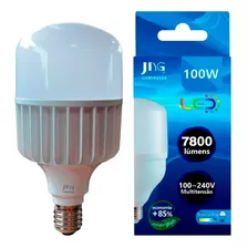 Lâmpada Led Bulbo 100w E27 / E40 Bivolt Luz Branca Fria