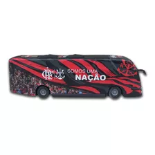 Miniatura De Ônibus Flamengo Temporada 2023/2024 25cm X 7cm