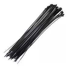 Abraçadeira De Nylon 2,5x160mm 100 Peças Cor Preto