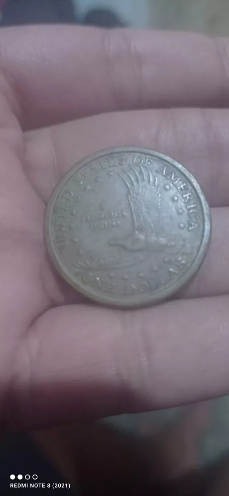 Moneda Estadounidense De El Año 2000 De Un Dolar