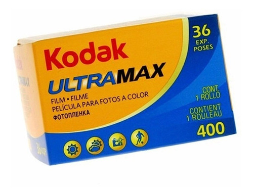 Rollo Kodak Ultramax Ultra Color 400 Asa 35mm X36fotos