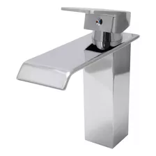 Torneira De Banheiro Monocomando Cascata Baixa Slim Império Imports Cromada Luxo